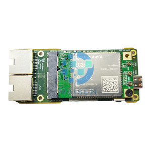 Quectel 4G Kit de placa de desarrollo CPE de doble puerto CAT4 EC25 Módulo de comunicación PCIE 100M Ethernet Wifi portátil - Product Image 2