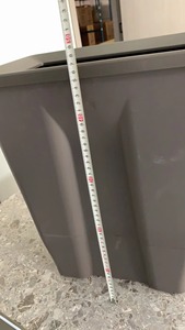 Cajón de armario deslizante, debajo del fregadero extraíble cubo de basura, almacenamiento de garaje Kichen construido - Product Image 5