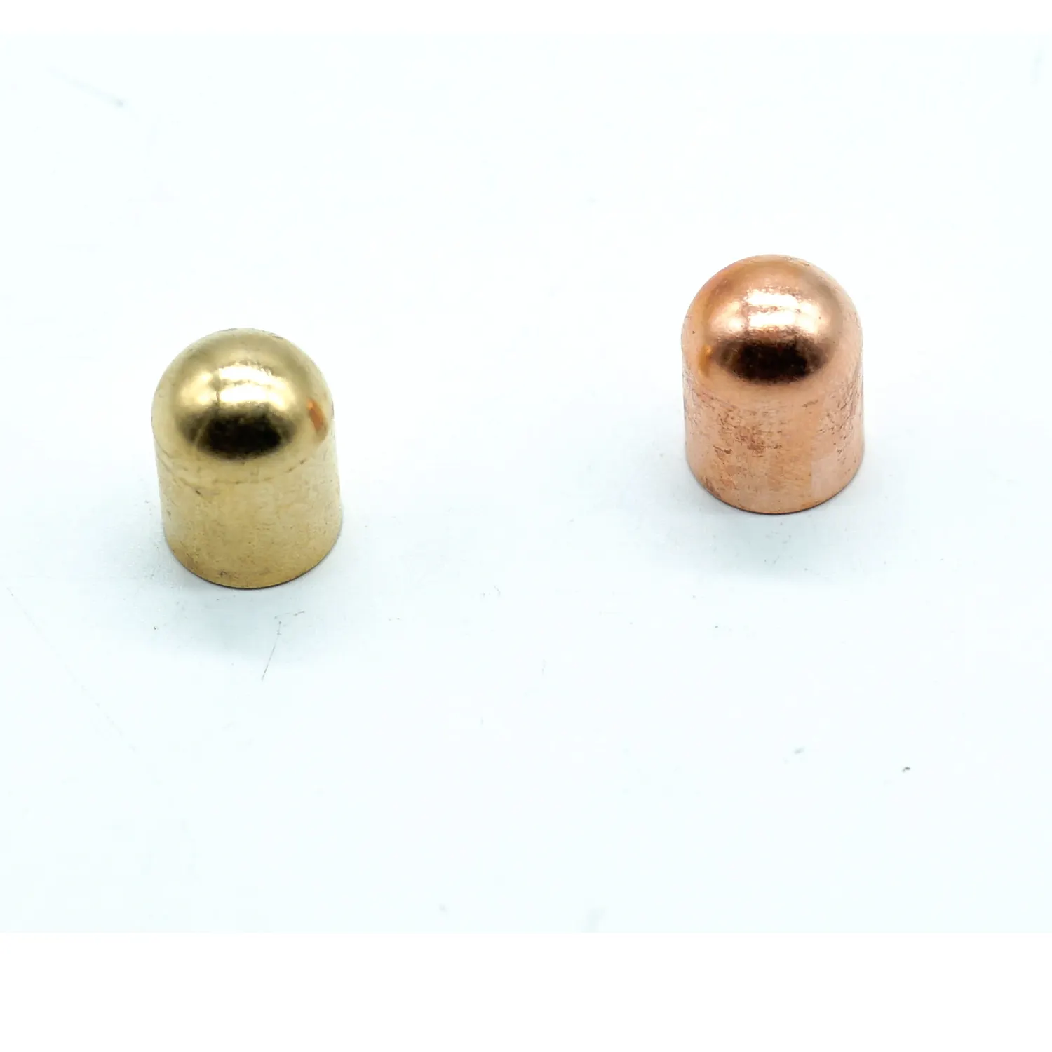 Precision Custom Copper Round End Fitting Messing/Kupfer rohr zum Abdichten von Rohren