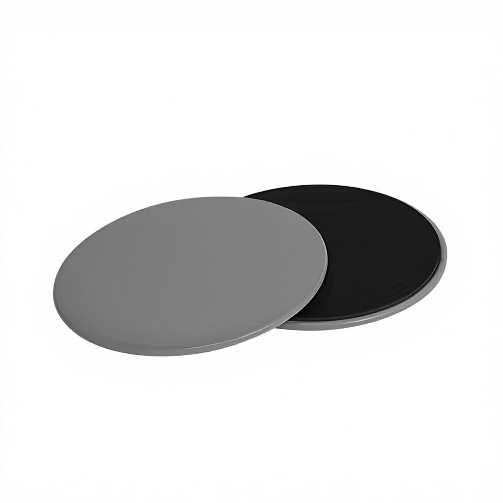 Paire de plats pilates gris