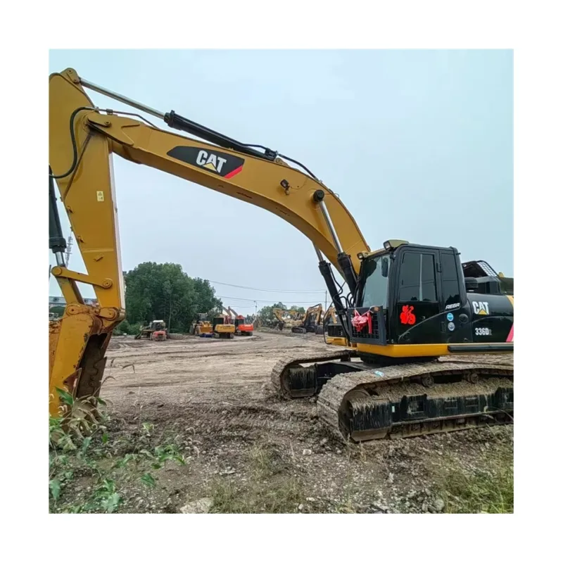 Escavadeira CAT336D2 usada Caterpillar, máquina usada 336D, bom estado, preço barato, à venda