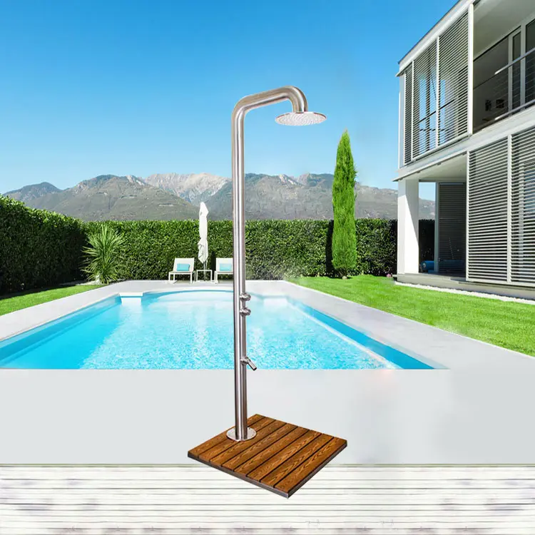 pool outdoor shower panel price stainless steel outdoor shower stand pool shower