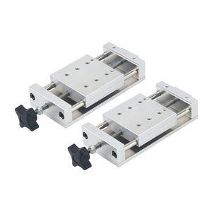 Mini Mesa deslizante Manual de precisión, riel lineal, plataforma de eje X/Y para procesamiento de Control Digital CNC, guías lineales cruzadas - Product Image 3