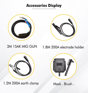三合一焊接机110 Mig焊接机8.8kva 10KVA铝焊接机 - Product Image 4