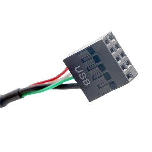 OEM/ODM USB3.0 USB tip C erkek USB 9Pin kadın bilgisayar anakart uzatma kablosu ile Panel montaj immobilizasyon - Product Image 3