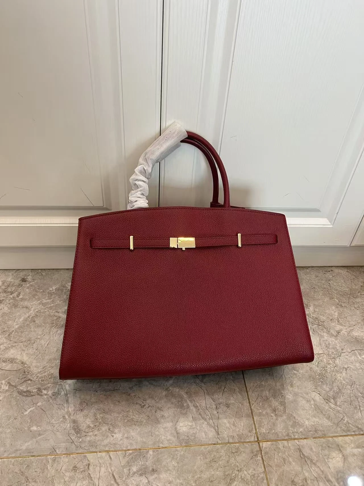 Deep wine red