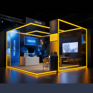 Triển lãm thương mại EXPO quảng cáo vòm-Loại triển lãm hiển thị biểu ngữ gian hàng hiển thị đứng - Product Image 1