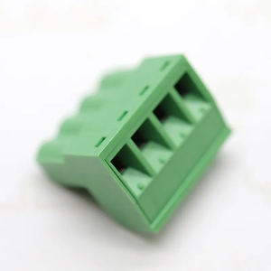 Conector de bloco de terminais PCB verde 5.08mm, conector de <span class=keywords><strong>terminal</strong></span> em ângulo reto, conector de alta qualidade para PCB, conector de blocos de terminais
