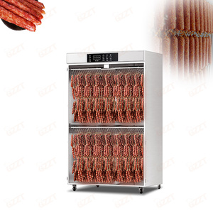 200kg Công suất thịt xông khói thịt bò Jerky thực phẩm máy sấy hộ gia đình Xúc Xích Máy sấy chuyên nghiệp Xúc Xích Thịt treo dehydrator - Product Image 5