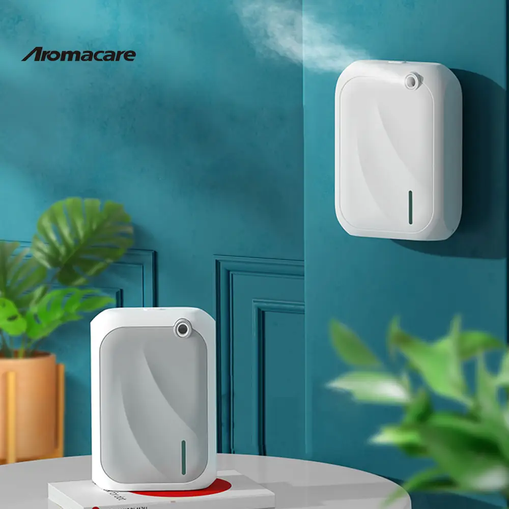 Aromacare Hotel baño montado en la pared Smart Wifi eléctrico Aroma aire difusor máquina