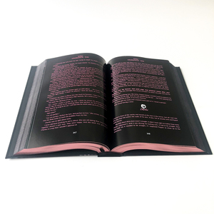 Fabrika özel tam renkli ciltli kitap baskı ve imleri hikaye roman kitap baskı altın folyo ile - Product Image 4