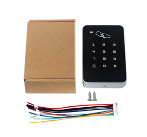 Lector de tarjetas F006 EM 125Khz Sistema de control de acceso independiente Teclado Tarjeta RFID Controlador de acceso de entrada de puerta sin software