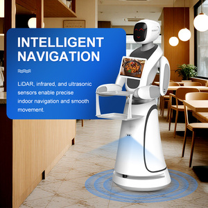 Nhà Sản Xuất Chuyên Nghiệp Đa-Chức Năng <span class=keywords><strong>Robot</strong></span> Thông Minh Nhà Hàng <span class=keywords><strong>Robot</strong></span> Bồi Bàn Thực Phẩm Tự Động Giao Hàng <span class=keywords><strong>Robot</strong></span> - Product Image 4