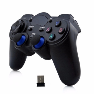 2,4g juego controlador inalámbrico Joystick Gamepad para Ps3 Android caja de Tv palos analógicos con Otg adaptadores Usb receptores D40 - Product Image 2
