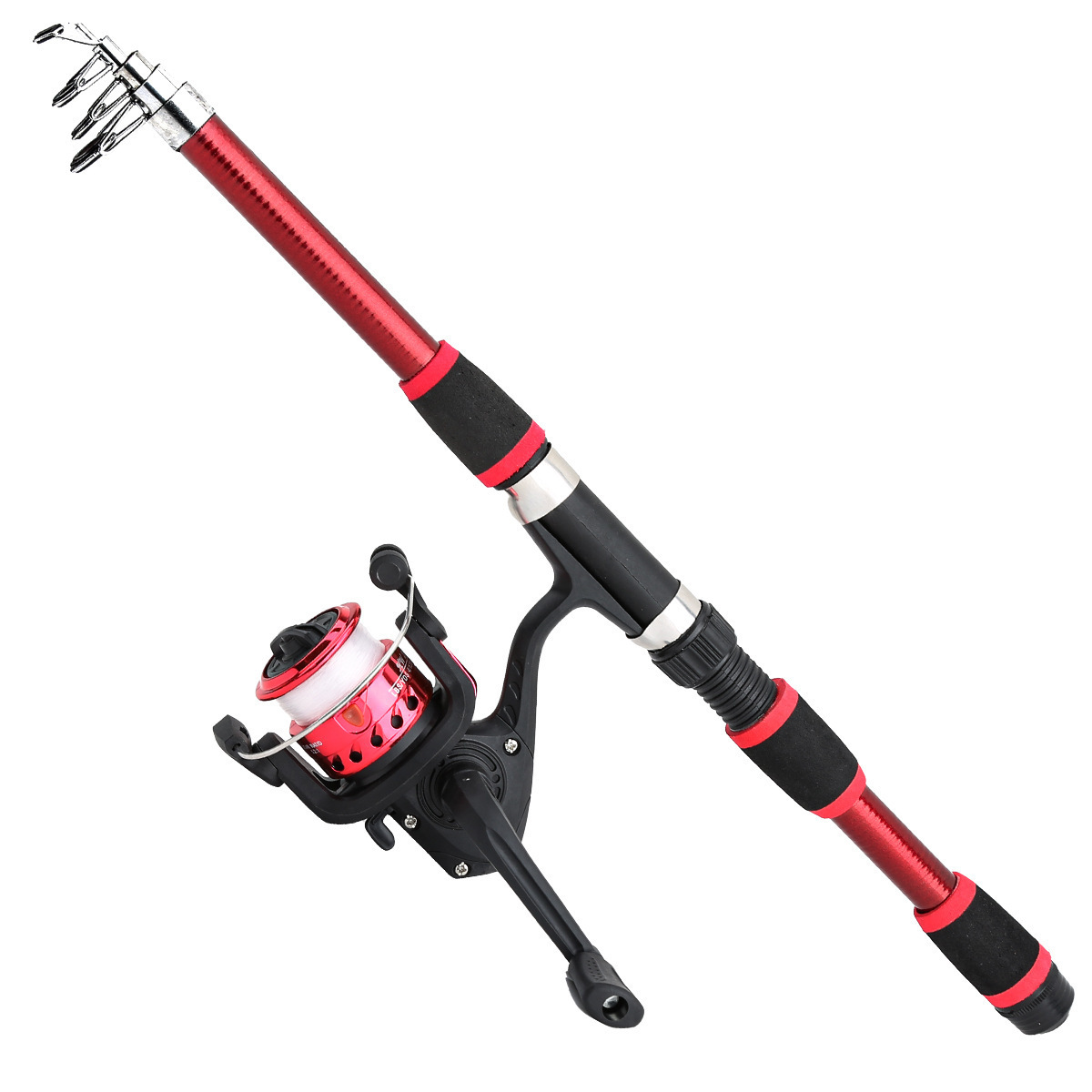 Canne à pêche Red Sea 1,8 m + moulinet Red 200