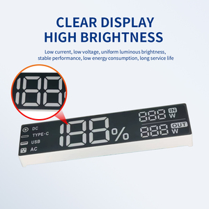 Werkseitig anpassbare LED-Anzeige Tragbare Energie speicher im Freien Strom versorgung Gemeinsame Anode Gemeinsame Kathode 7-Segment-LCD-Anzeige - Product Image 3