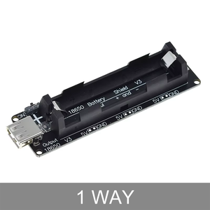 Zwei-Spannungs-Lithium-Batterie-Abschirmung V8 Mobile Power Expansion Board-Modul 5V/3A 3V/1A Micro-USB für Arduino ESP32