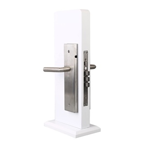 Lucchetto antifurto intelligente per porte in vetro e alluminio per sblocco remoto Bluetooth con compatibilità con chiave e rete IP - Product Image 5