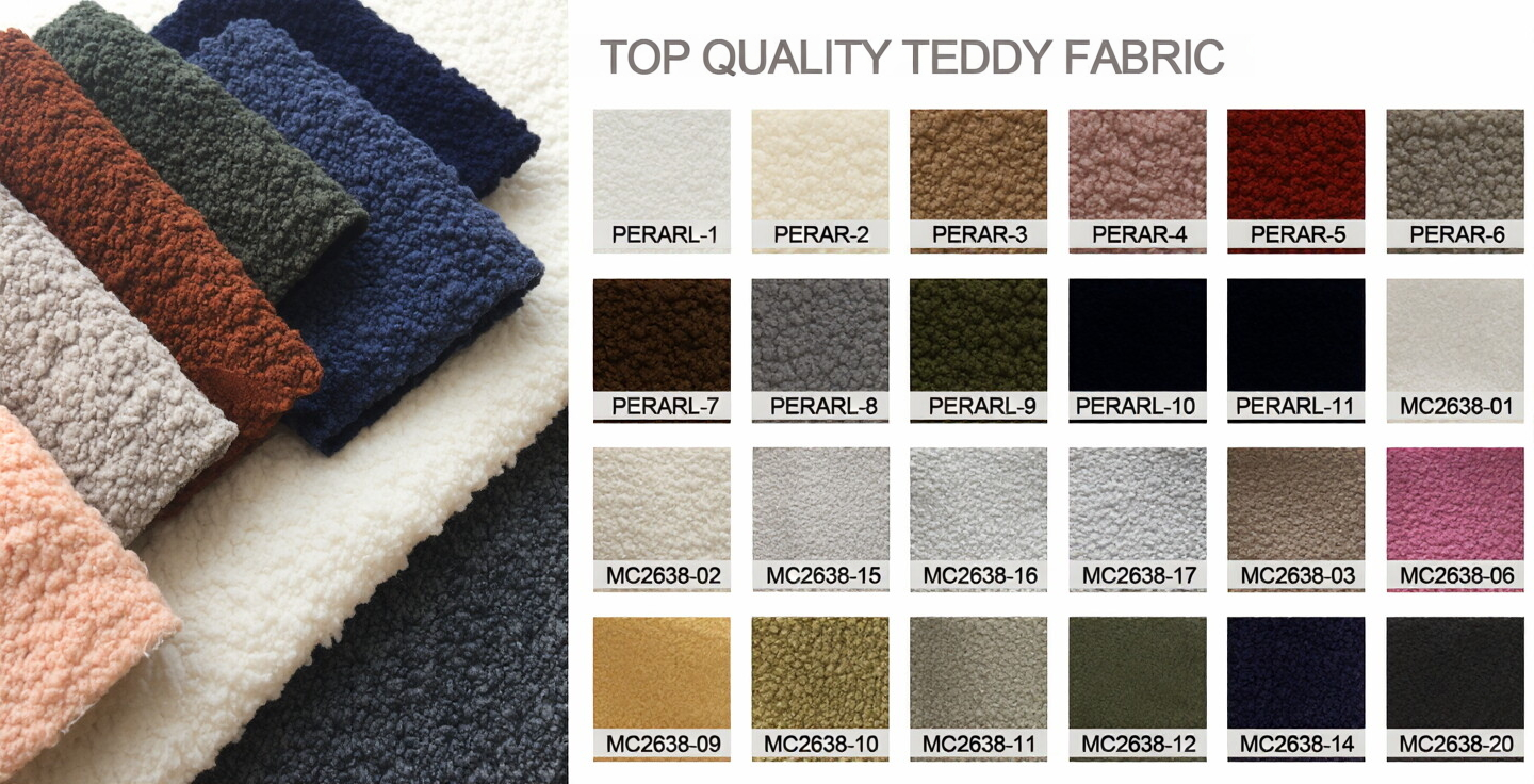 tissu en peluche