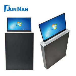 High Quality Super Slim Touch Screen Motorized <strong>LCD</strong> <strong>Monitor</strong> with Audio Lift for Conference Room <strong>Video</strong> System - Product Image 5