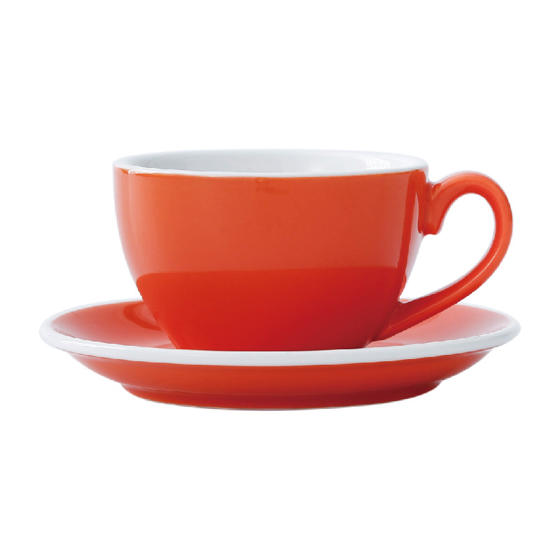 Bord blanc orange-220ml