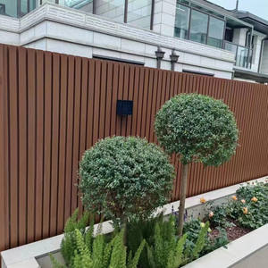 Porta in legno composito per cancello di recinzione in wpc da giardino di dimensioni personalizzate per uso esterno - Product Image 4