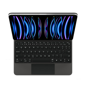 Apple <span class=keywords><strong>iPad</strong></span> Pro 11 13 Air <span class=keywords><strong>4</strong></span> 5 10.9ケース用磁気ワイヤレスキーボードタッチパッドバックライト超薄型スリムカバー