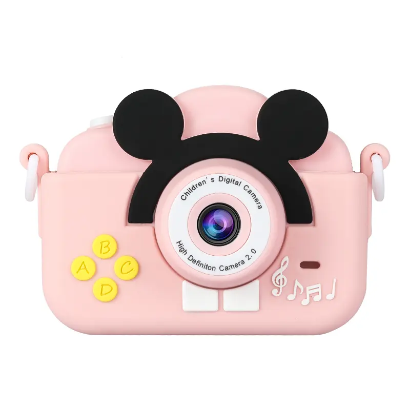 Foreign trade Mini Mickey children's digital camera gifts toys a large number of stock photography video filter mini camera
