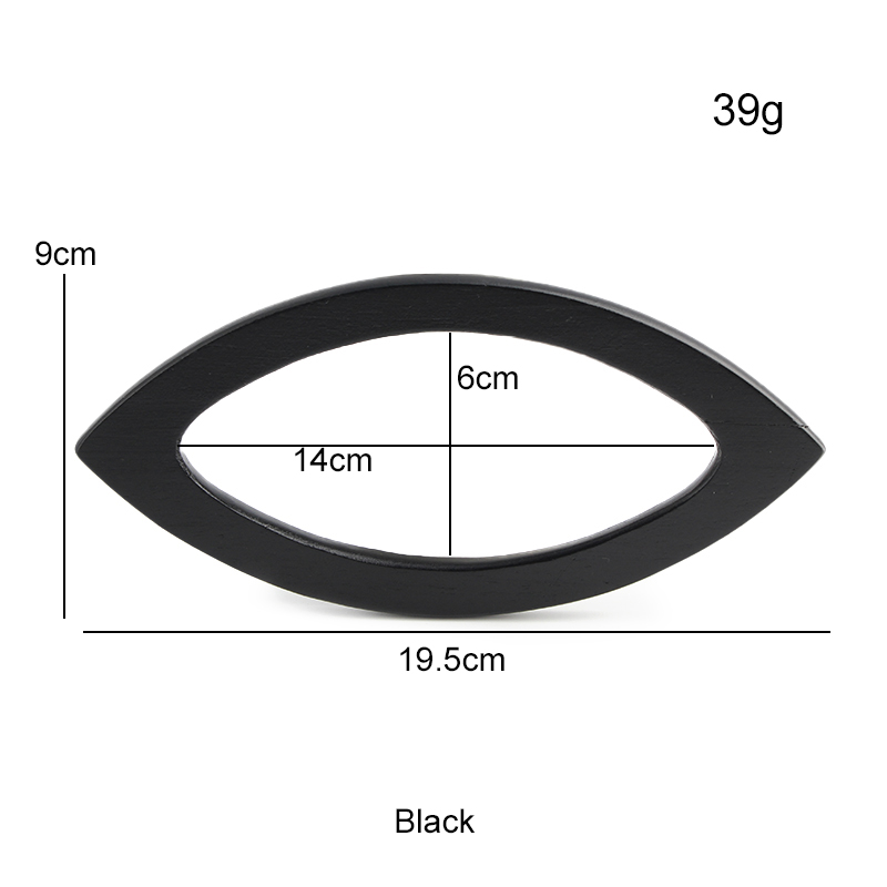19,5x9cm Negro