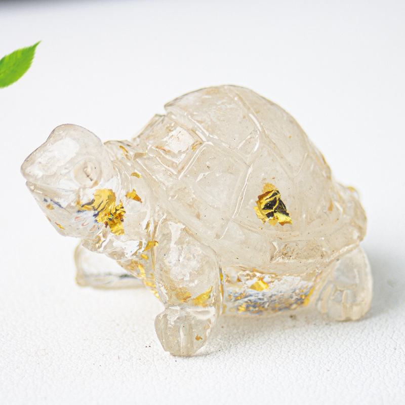 Cristal blanc coloré