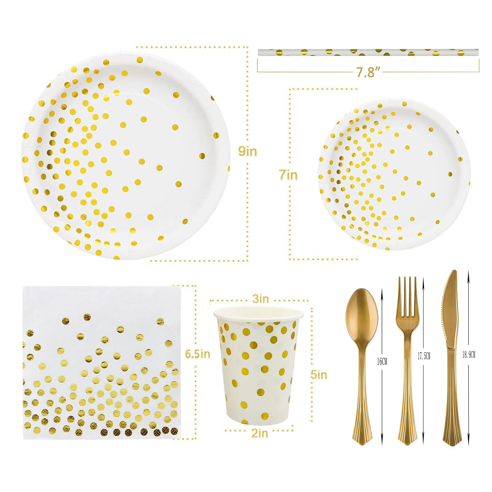 Gold white