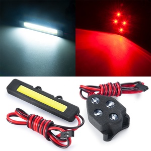 ชุดไฟหน้า Led Rc สำหรับรถเลื่อน,ชุดไฟ Led แถบแสงสำหรับรถบรรทุกบังคับวิทยุ95076-4 1/8อุปกรณ์เสริมชิ้นส่วนรถยนต์ - Product Image 5