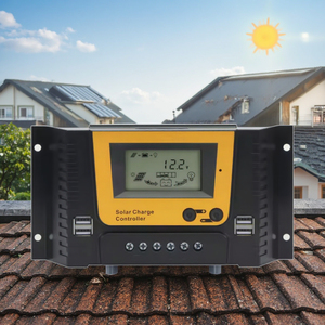 YH 10A/20A/30A/40A/50/60A/80A PWM контроллер солнечного заряда с PWM зарядным ЖК-дисплеем 12/24/36/48 В системный контроллер освещения - Product Image 6