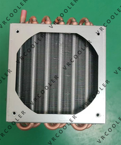 12 X 18 12X12 Water To Air Copper Pipe <strong>Heat</strong> <strong>Exchanger</strong> Heating With Fan