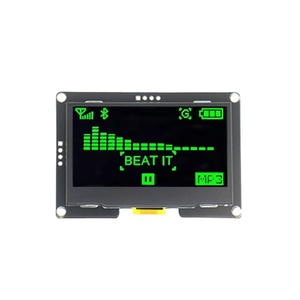 2,4 "2,42 Zoll 128x64 OLED LCD-Anzeige modul SSD1309 12864 4-polige serielle IIC I2C SPI-Schnitts telle