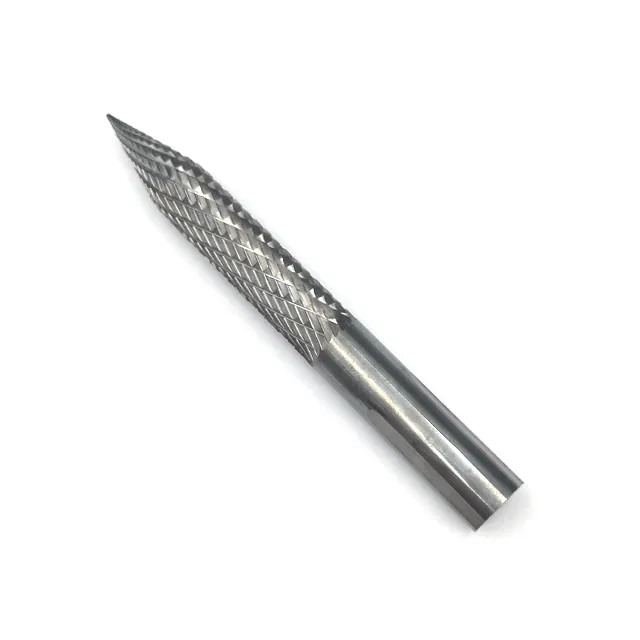 Lastik tamir İçİn hazırlama tırnak deliği yaralanmaları kesici Tungsten karbür döner dosyaları karbon çelik 6mm karbür çapak 1200 R.p.m