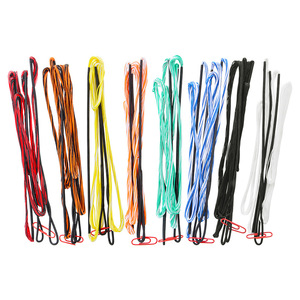 Cuerda de arco de Tiro con Arco 12 ~ 18ply Bowstring 48-70 pulgadas Cuerda de repuesto para arcos largos tradicionales y recurvos - Product Image 1