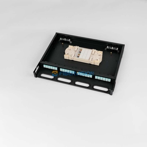12-288 núcleos 19 'pulgadas compacto ODF Panel de conexión óptica Flip-top Rock Mount Terminal Cabinet para centro de datos y distribución de Red - Product Image 3