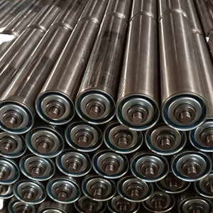 厂家直销重力滚筒输送机材料处理系统定制钢辊 - Product Image 1