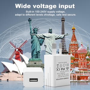 OEMカスタマイズETL FCC CQC PSE CE AU充電器5V1A 5V2A携帯電話用Usb壁充電器 - Product Image 5