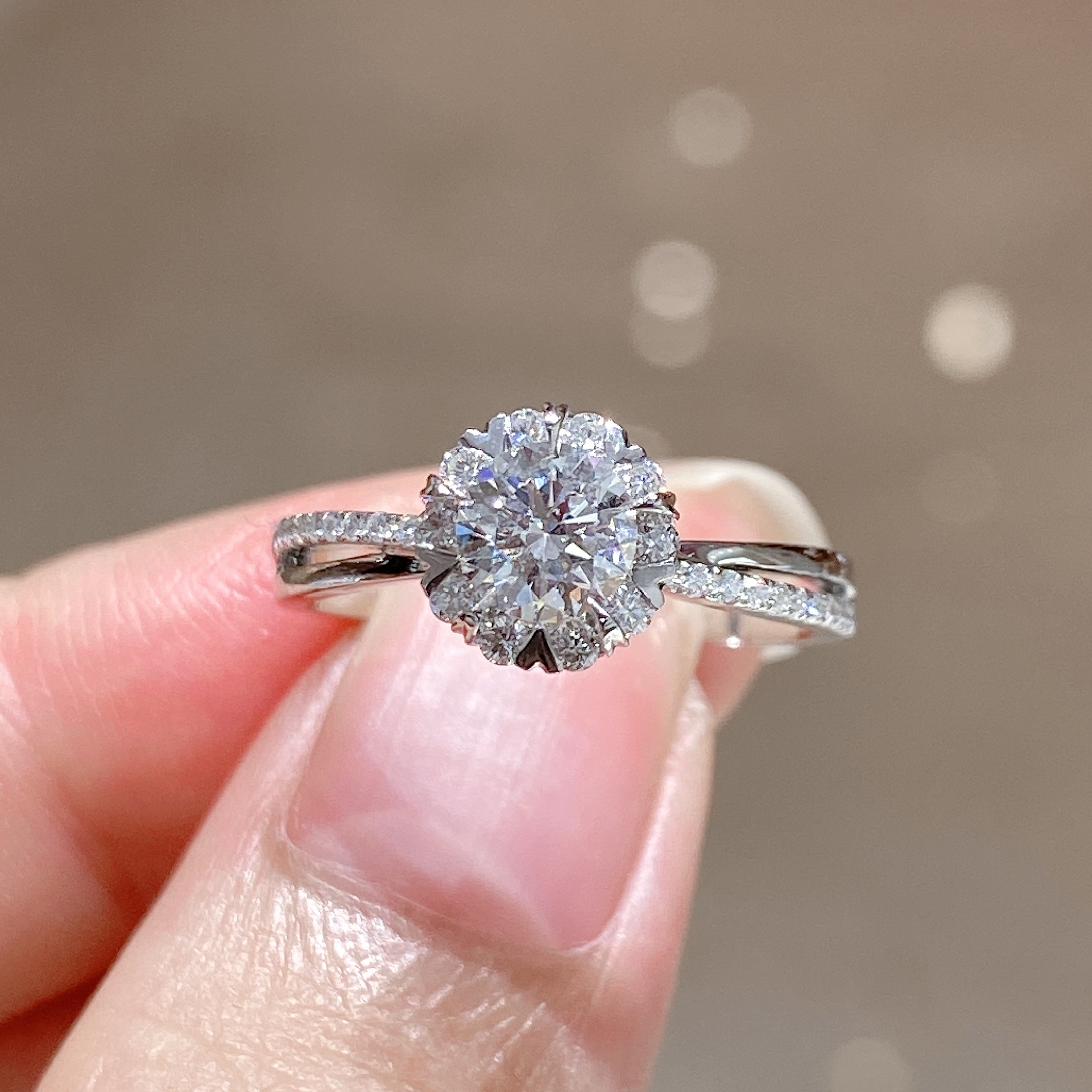 18K Solid Gold 1.0ct -0007