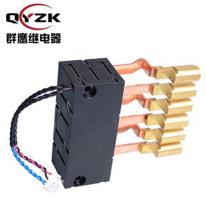 تخصيص مُرحّل ذو قطبين على مرحلة واحدة ثلاث مراحل متر 12 فولت تيار مستمر المدخلات 3PST-NC 120A 250VAC مرحل إزلاج ممغنط مُرحّل ذو قطبين - Product Image 4