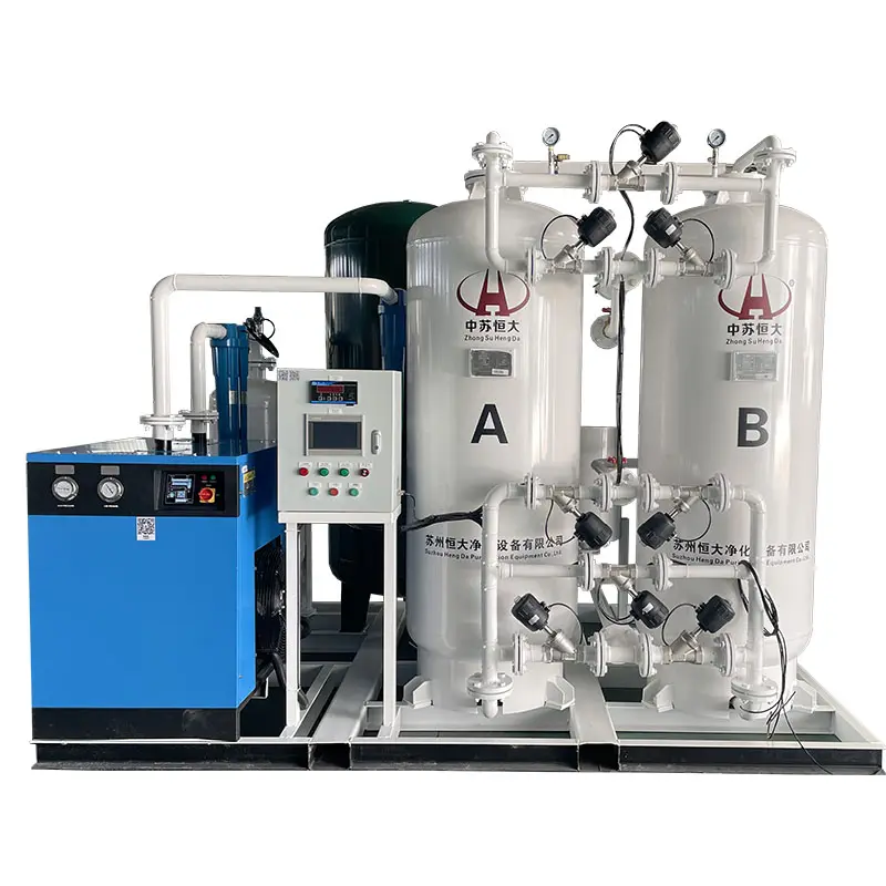 Generador de nitrógeno tipo Psa/planta generadora de nitrógeno purificar 99.999%