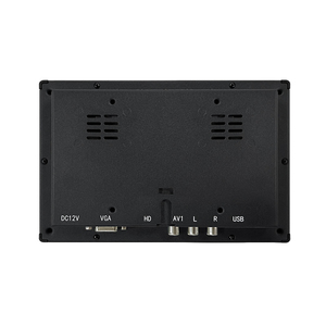 Mini 7 pulgadas 1024*600 VESA montaje en pared Panel plano puro marco abierto Monitor Industrial PC HD-MI VGA USB AV entrada pantalla Lcd - Product Image 3