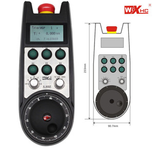 XWGP Fanuc Siemens Masso sistema uso CNC telecomando Wireless CNC pendente volantino per la lavorazione orizzontale centro HMC - Product Image 6