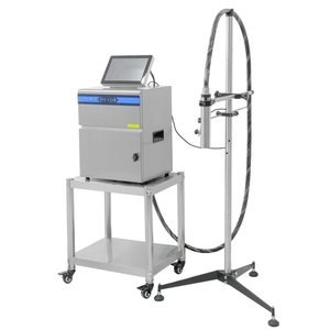 Nuova stampante a getto d'inchiostro CIJ ad alta velocità 5 linee 15mm stampa altezza data di scadenza codificatore lungo 30mm distanza di stampa modello IPS-C240 - Product Image 5