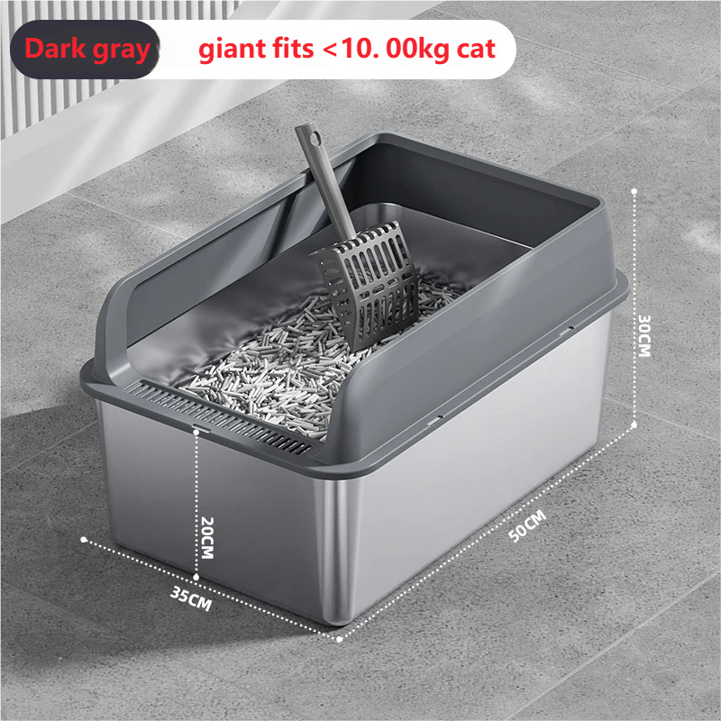 Grigio scuro taglia grande