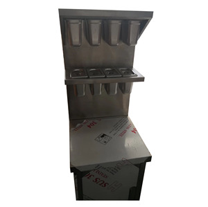 ตู้สแตนเลสสำหรับใส่พิซซ่า/เบอร์เกอร์แบบปรับแต่งจานพร้อมกระทะส่วนผสมซอสผลไม้สำหรับห้องครัว - Product Image 1