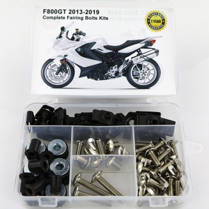 Waximotoフィット<span class=keywords><strong>BMW</strong></span> <span class=keywords><strong>F800GT</strong></span> 2013-2019アフターマーケット10.9スチールフェアリングボルトキット取り付けファスナーボディワークねじクリップワッシャーナット