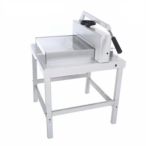 FRONT 4305 Manual Desktop Paper <strong>Cutter</strong> Convenient Operation 30-430mm Cutting Size <strong>50mm</strong> Thickness Optical Cutting Line - Product Image 1